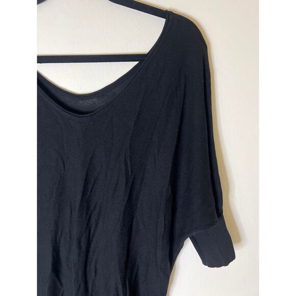 EXPRESS 3/4 Sleeve V-Neck Dolman Tunic Sweater - Picture 7 of 13